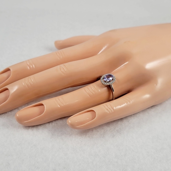 0.5ct Natural Tanzanite Ring - Picture 9 of 11